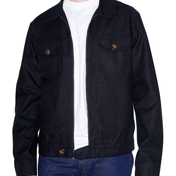 American Apparel Men’s Twill Jacket - Picture 2 of 5